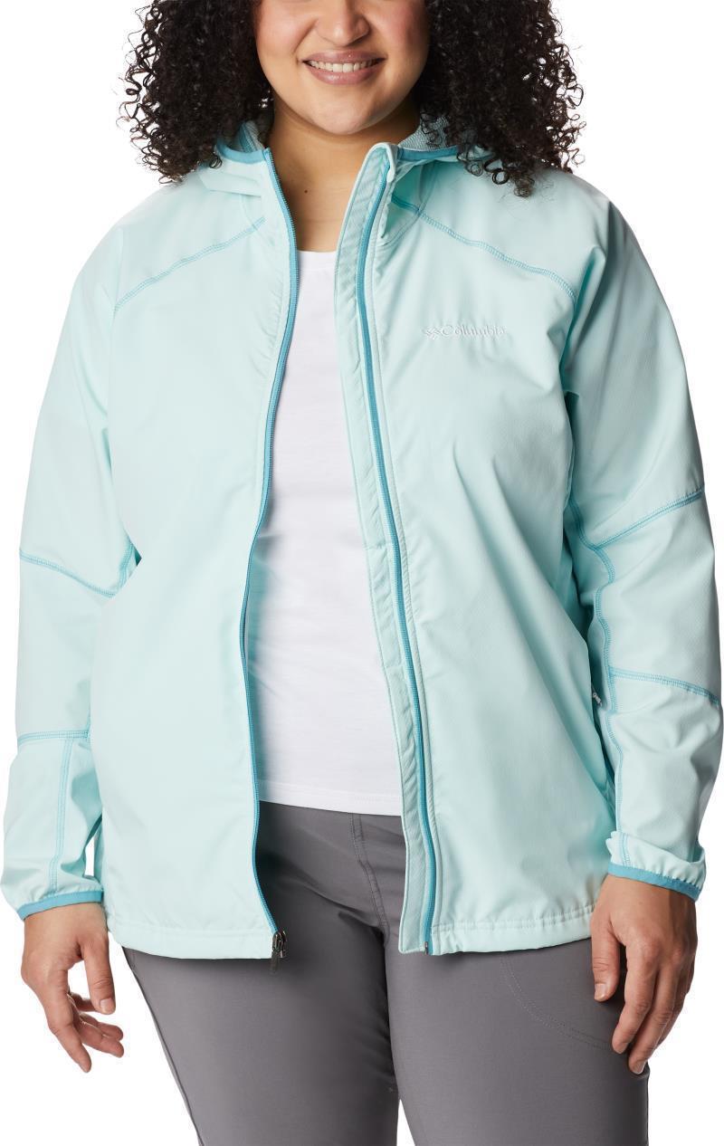 Sweet As Softshell Hoodie, Extended - Womens - Icy Morn 3