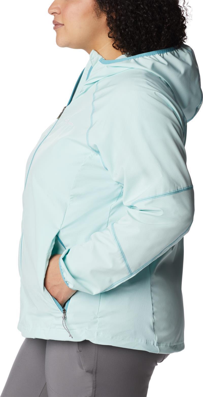 Sweet As Softshell Hoodie, Extended - Womens - Icy Morn 4