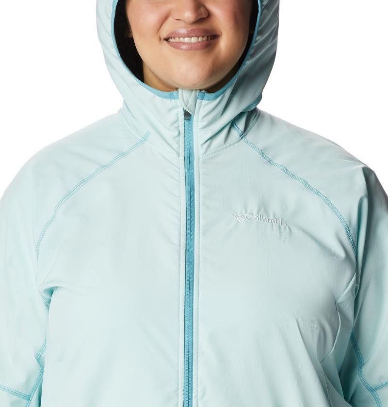 Sweet As Softshell Hoodie, Extended - Womens - Icy Morn 6