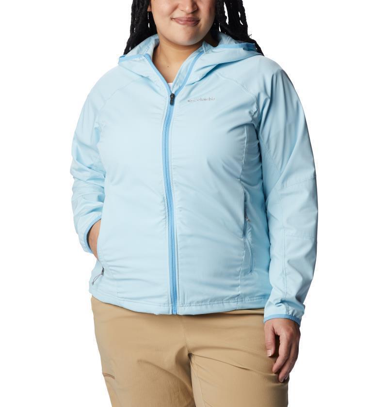 Sweet As Softshell Hoodie, Extended - Womens - Spring Blue 1