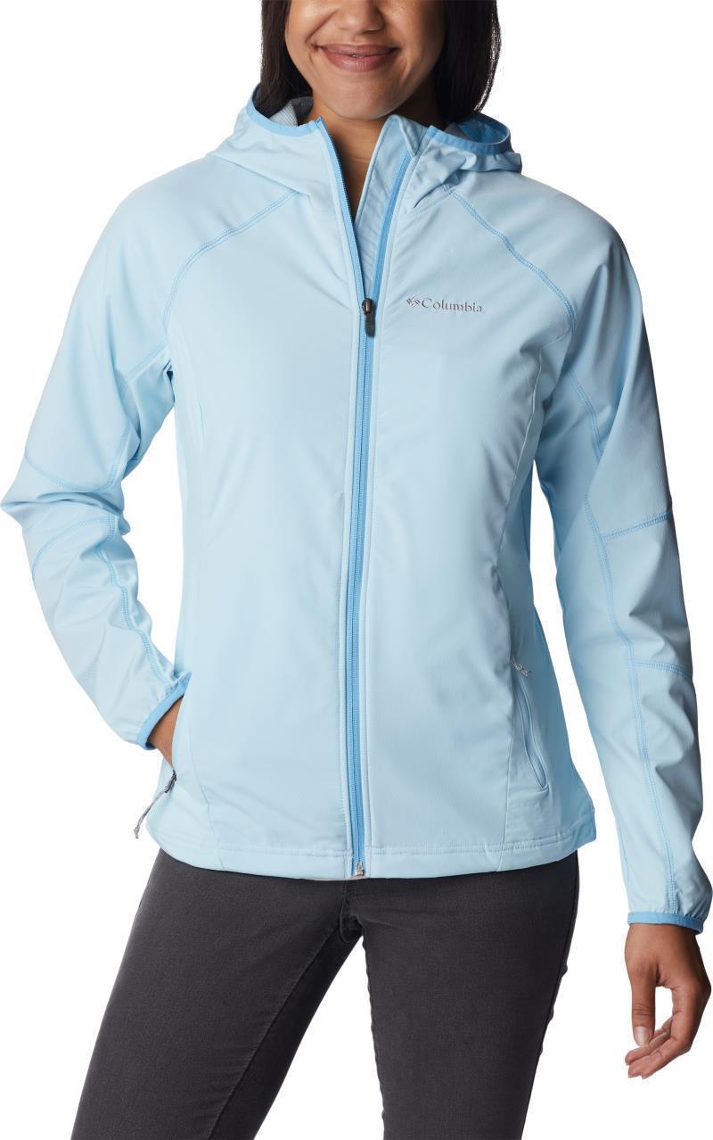 Sweet As Softshell Hoodie - Womens - Spring Blue 1