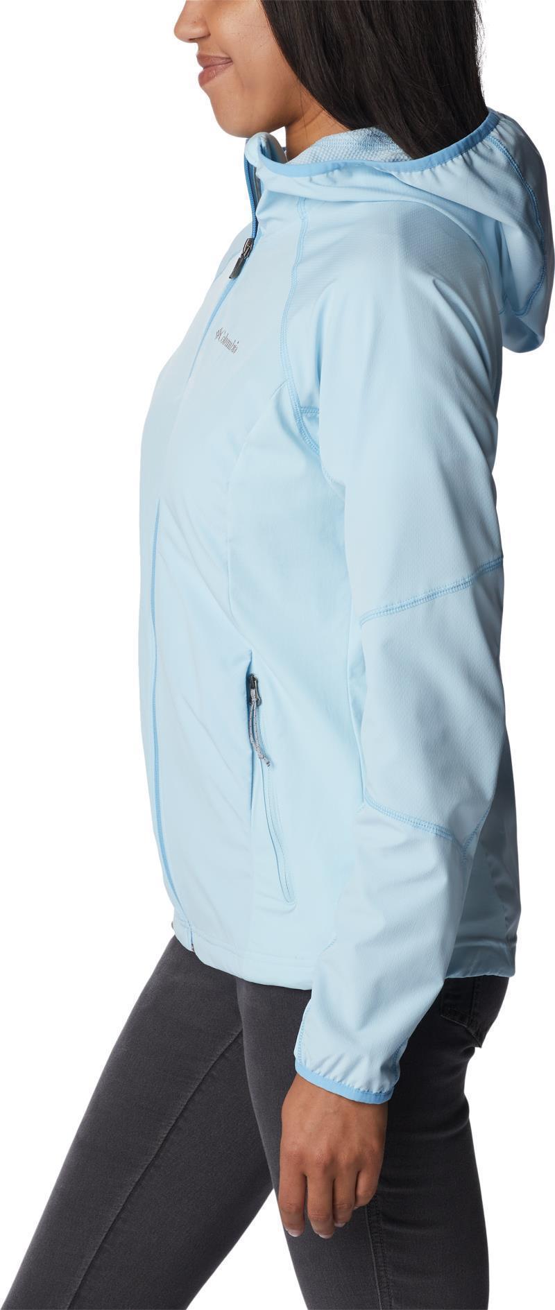 Sweet As Softshell Hoodie - Womens - Spring Blue 2