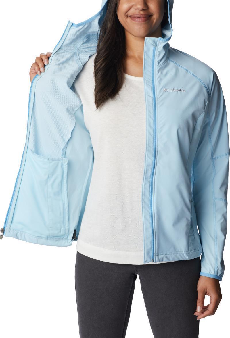 Sweet As Softshell Hoodie - Womens - Spring Blue 4