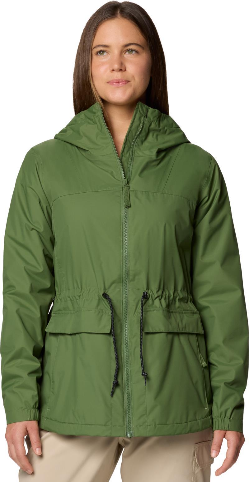 Sweet Creek II Lined Rain Jacket - Womens - Canteen 1