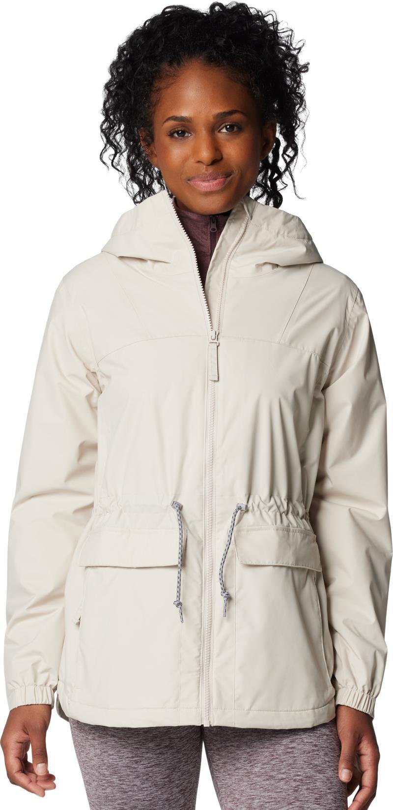 Sweet Creek II Lined Rain Jacket - Womens - Dark Stone 1
