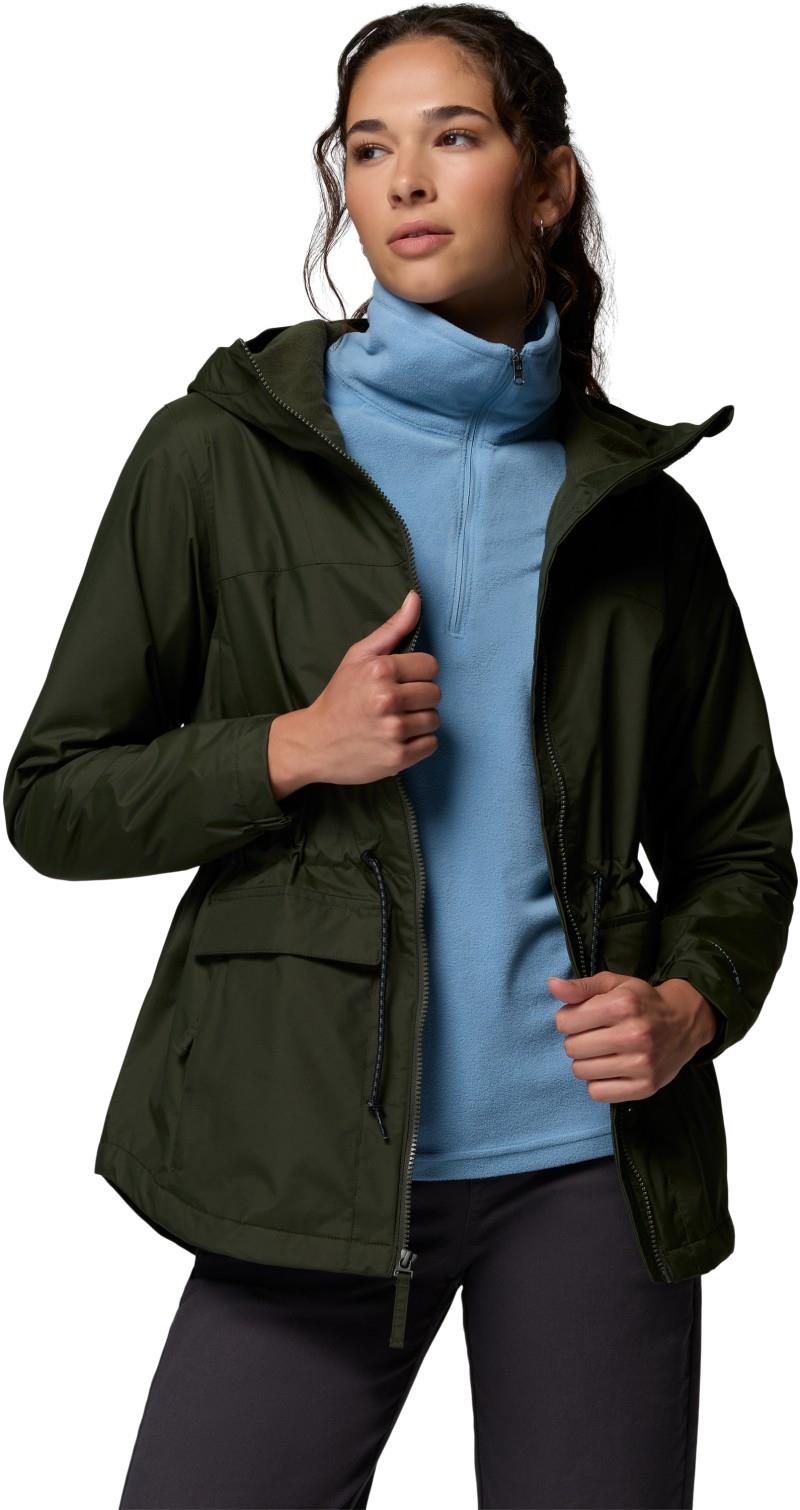 Sweet Creek II Lined Rain Jacket - Womens - greenscape 1