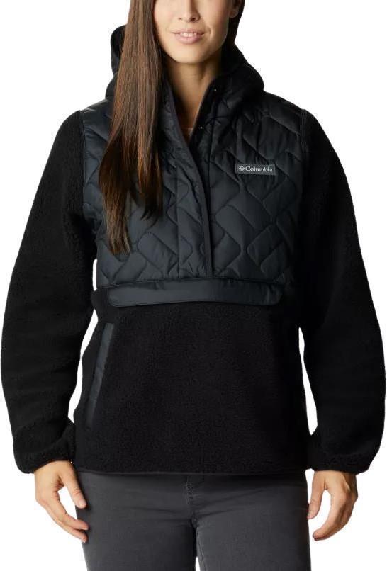Sweet View Fleece Hooded Pullover - Womens - Black 1