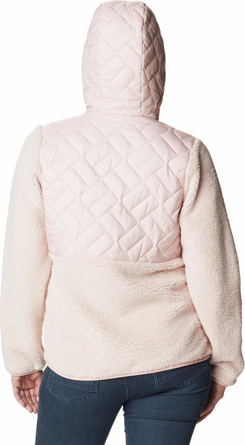 Sweet View Fleece Hooded Pullover - Womens - Dusty Pink 2