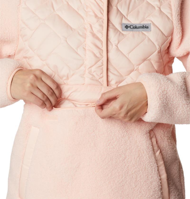 Sweet View Fleece Hooded Pullover - Womens - Peach Blossom 5