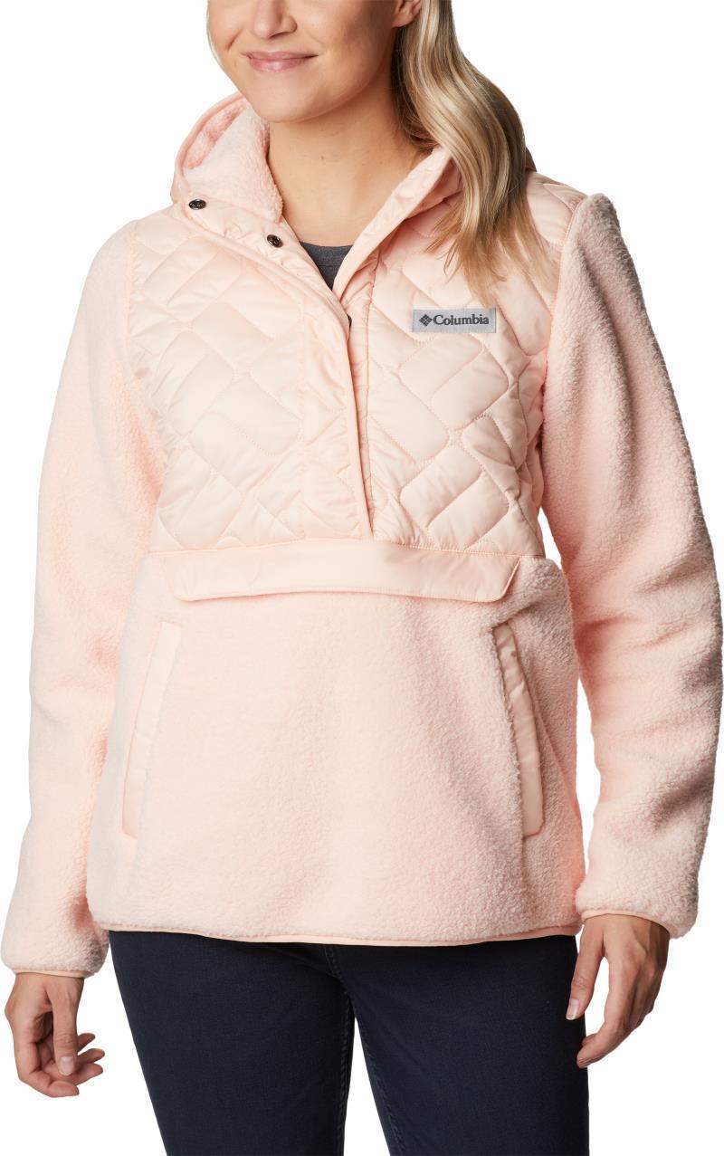 Sweet View Fleece Hooded Pullover - Womens - Peach Blossom 1
