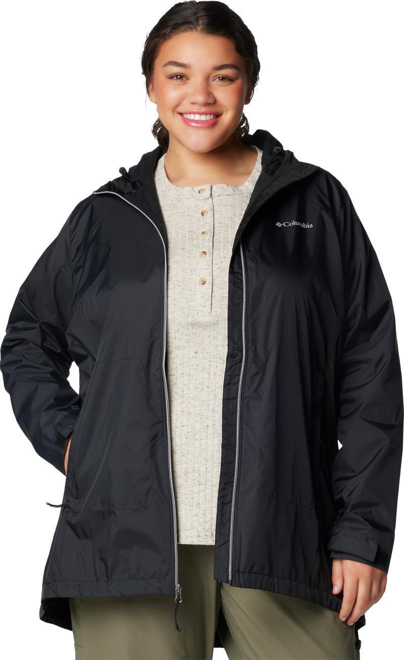 Switchback II Lined Long Jacket, Extended - Womens - Black 3