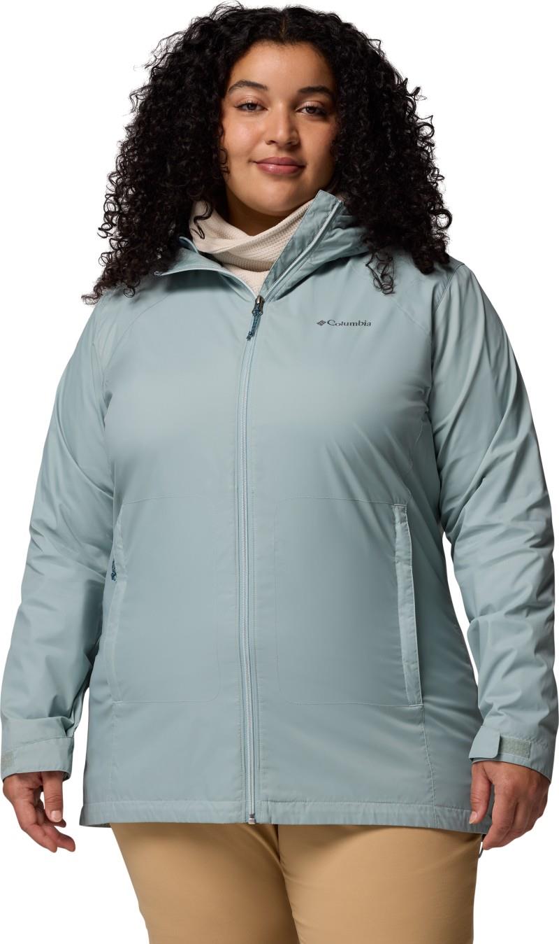 Switchback II Lined Long Jacket, Extended - Womens - crushed blue 1