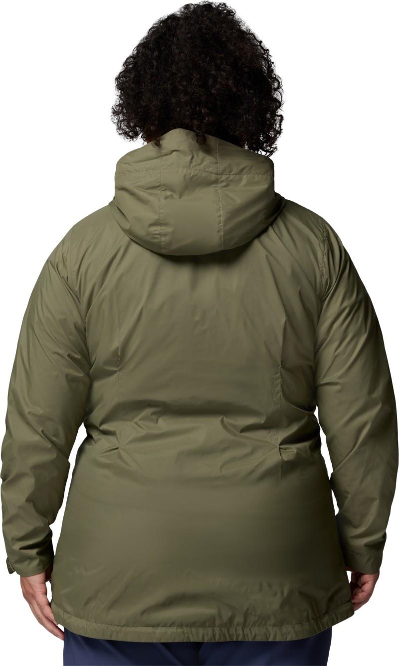 Switchback II Lined Long Jacket, Extended - Womens - stone green 1