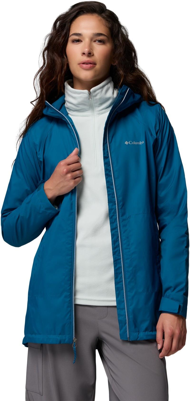Switchback II Lined Long Jacket - Womens - phoenix blue 1