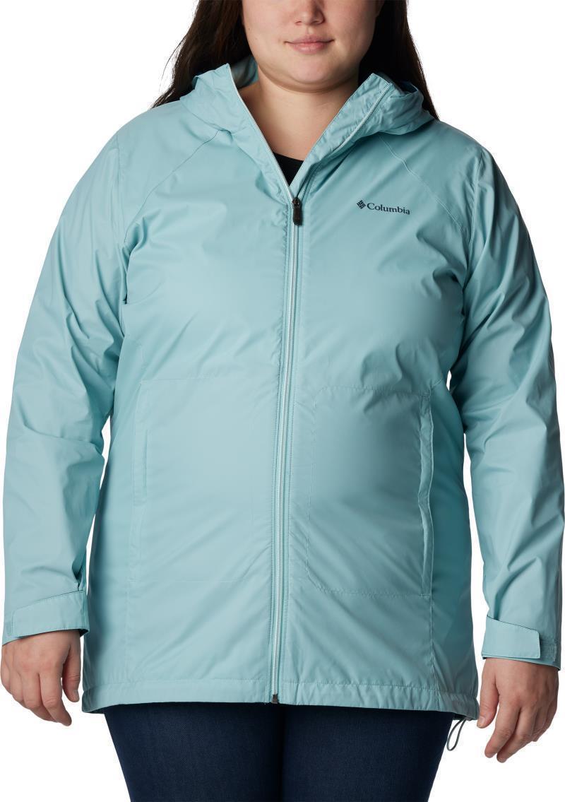 Switchback Lined Long Jacket, Extended - Womens - Aqua Haze 1