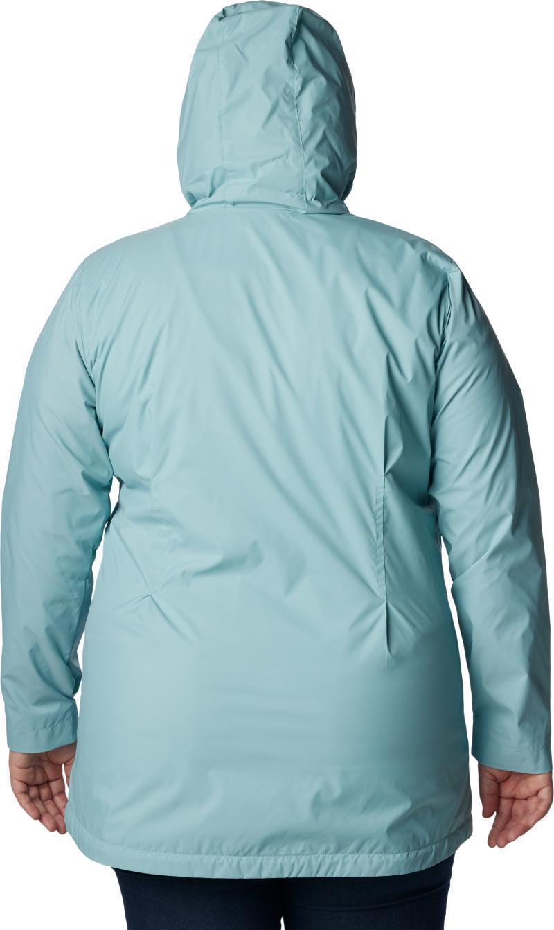Switchback Lined Long Jacket, Extended - Womens - Aqua Haze 2
