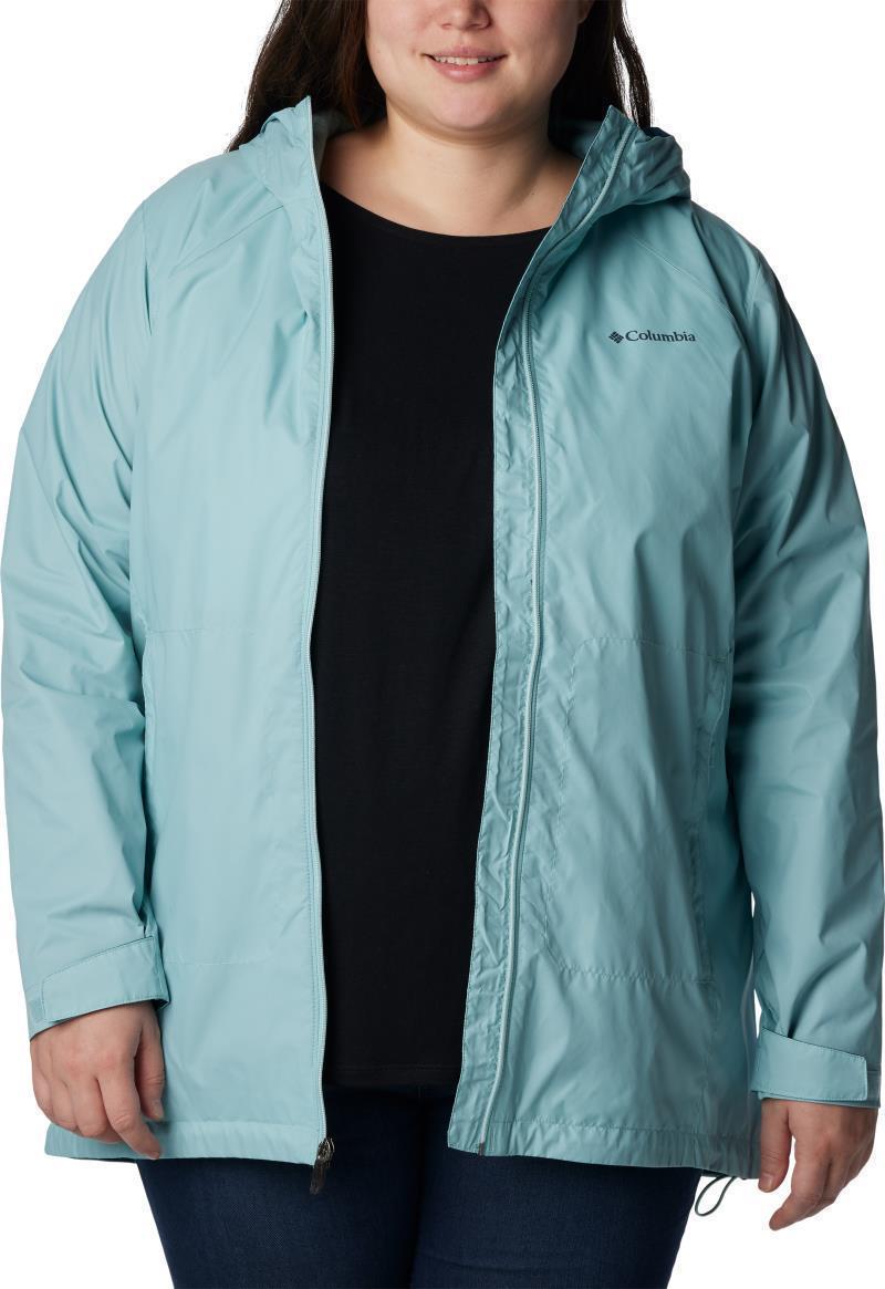 Switchback Lined Long Jacket, Extended - Womens - Aqua Haze 3