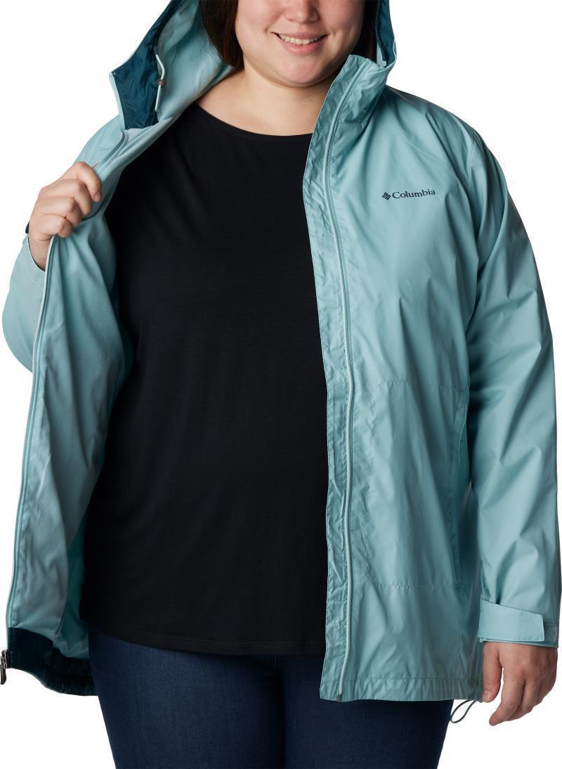 Switchback Lined Long Jacket, Extended - Womens - Aqua Haze 4