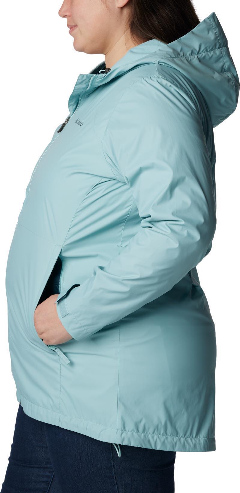 Switchback Lined Long Jacket, Extended - Womens - Aqua Haze 5