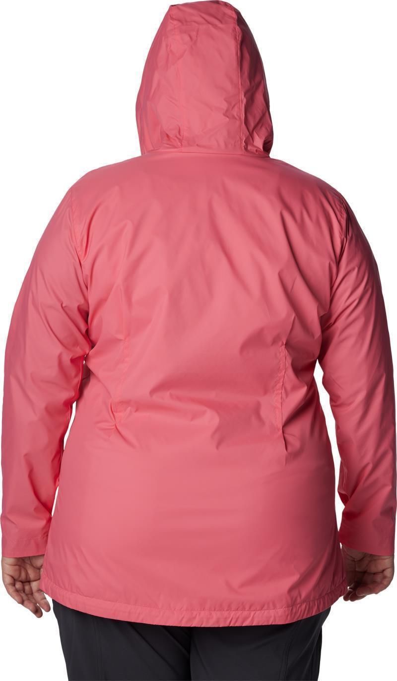 Switchback Lined Long Jacket, Extended - Womens - Camellia Rose 2