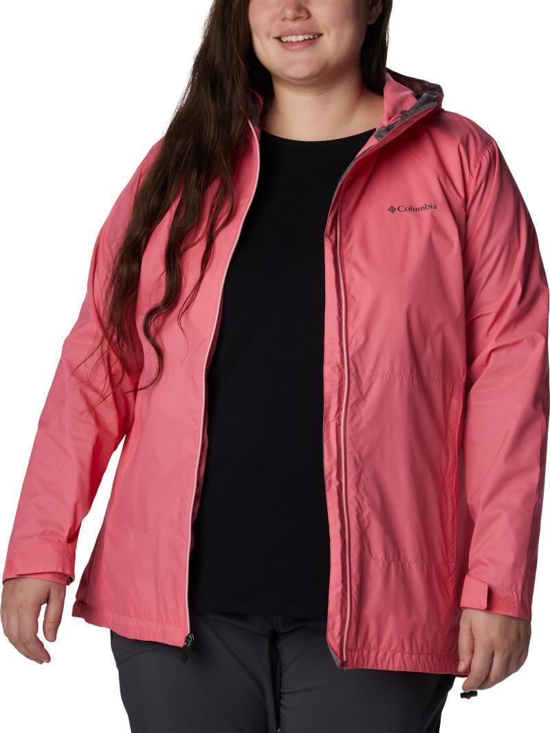 Switchback Lined Long Jacket, Extended - Womens - Camellia Rose 3