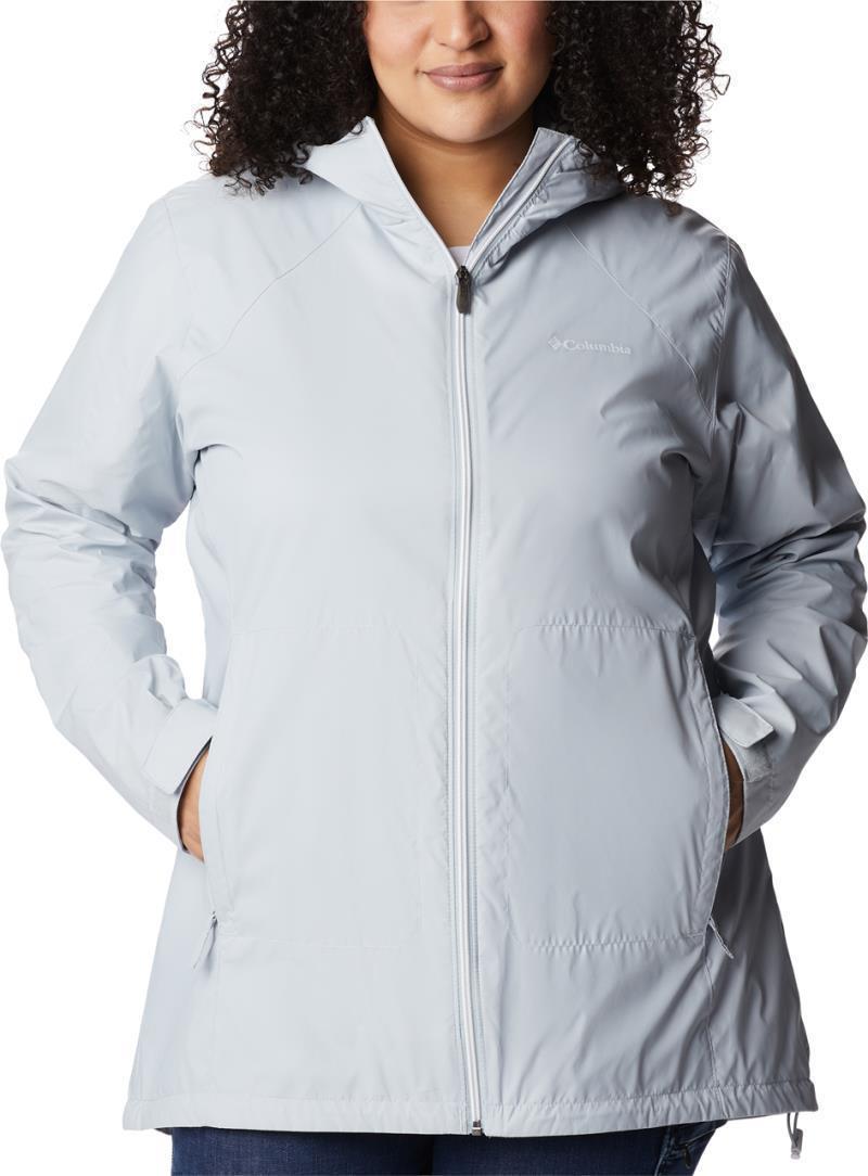 Switchback Lined Long Jacket, Extended - Womens - Cirrus Grey 1