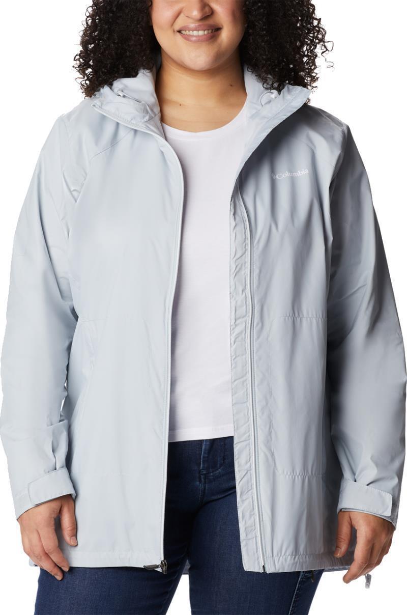 Switchback Lined Long Jacket, Extended - Womens - Cirrus Grey 4