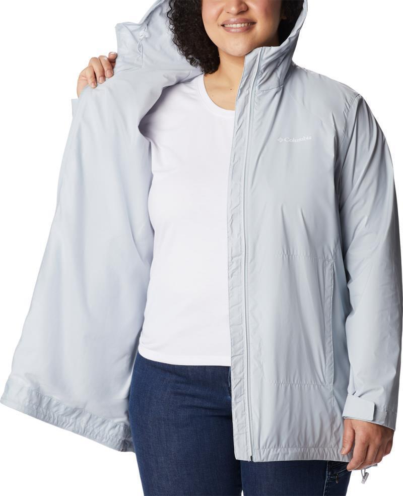 Switchback Lined Long Jacket, Extended - Womens - Cirrus Grey 5