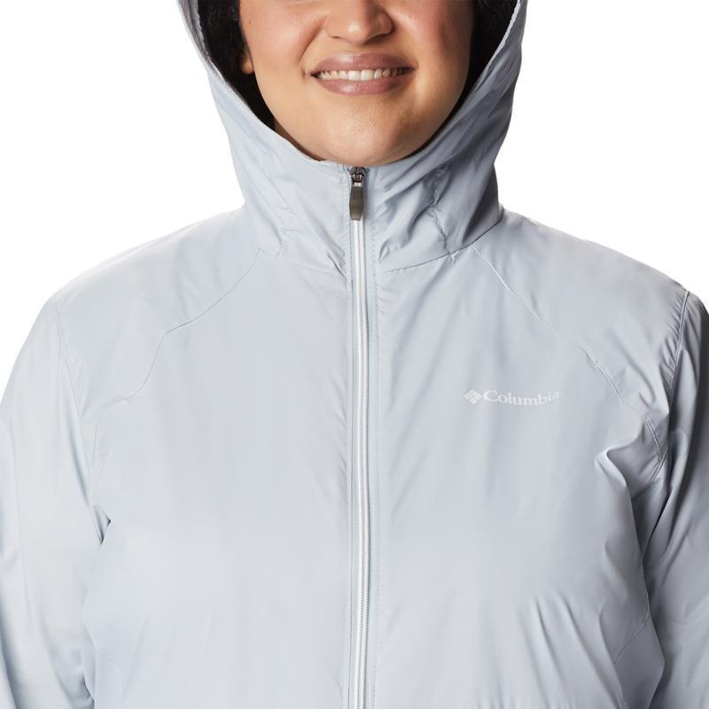 Switchback Lined Long Jacket, Extended - Womens - Cirrus Grey 6