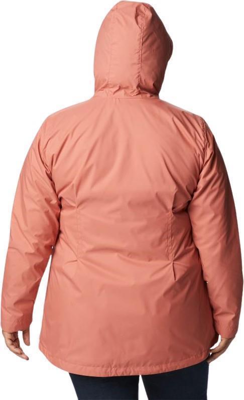 Switchback Lined Long Jacket, Extended - Womens - Dark Coral 2