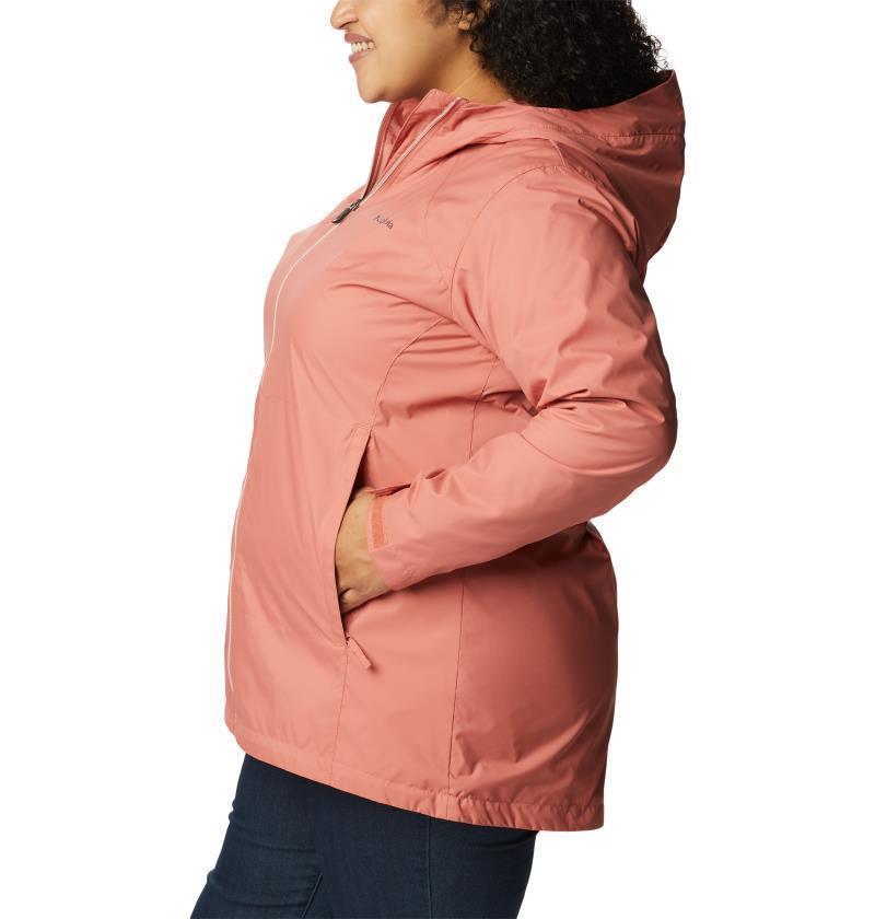 Switchback Lined Long Jacket, Extended - Womens - Dark Coral 3