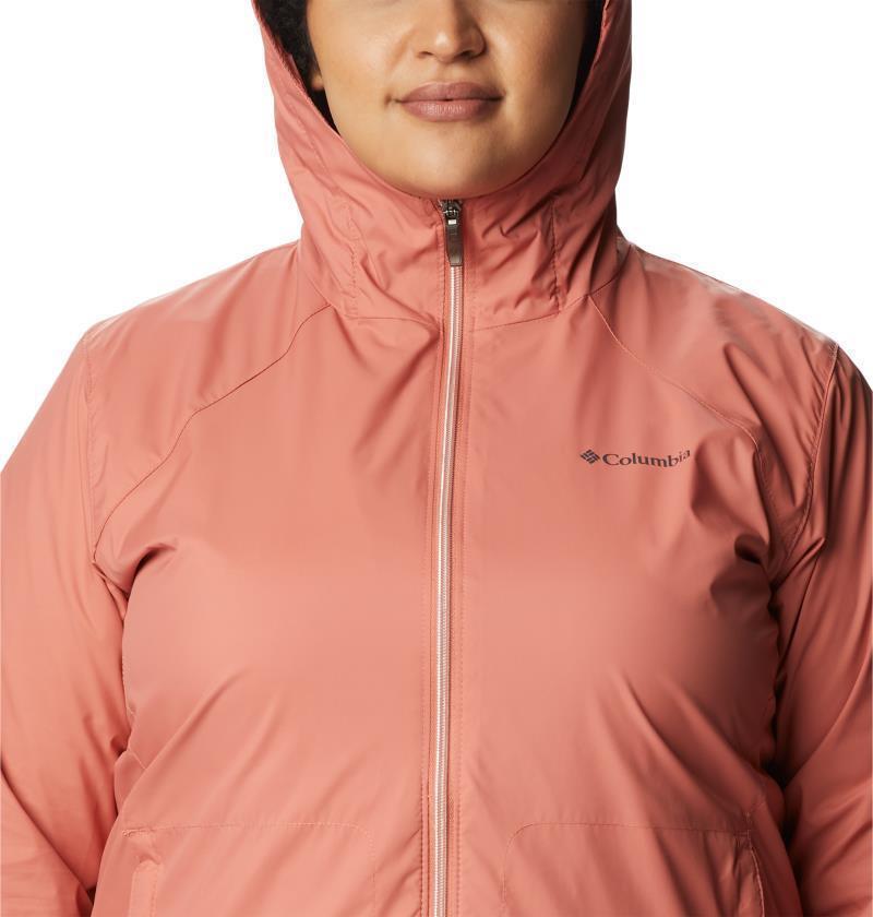 Switchback Lined Long Jacket, Extended - Womens - Dark Coral 6