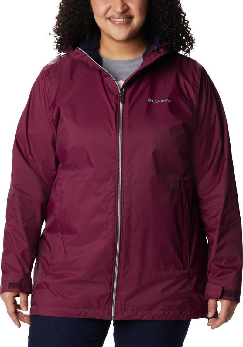 Switchback Lined Long Jacket, Extended - Womens - Marionberry 1