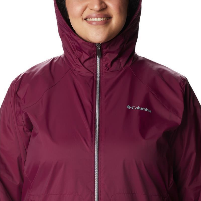 Switchback Lined Long Jacket, Extended - Womens - Marionberry 6