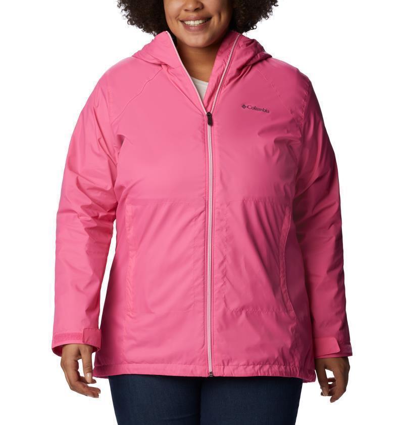 Switchback Lined Long Jacket, Extended - Womens - Wild Geranium 1