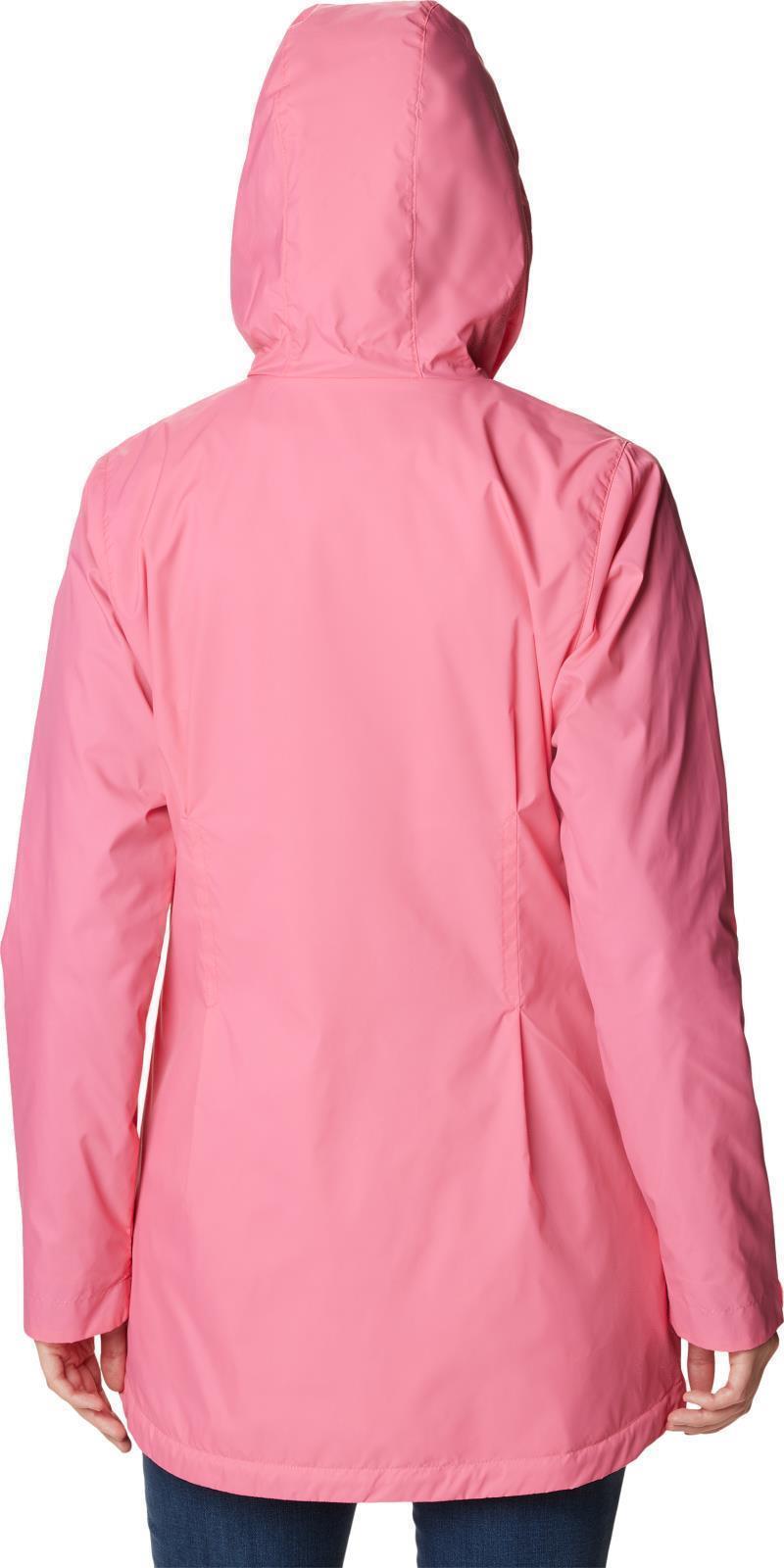 Switchback Lined Long Jacket - Womens - Camellia Rose 2