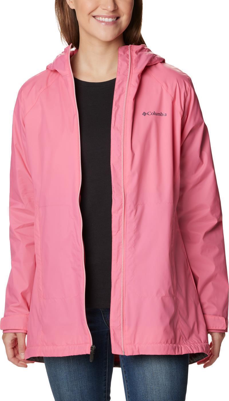 Switchback Lined Long Jacket - Womens - Camellia Rose 4