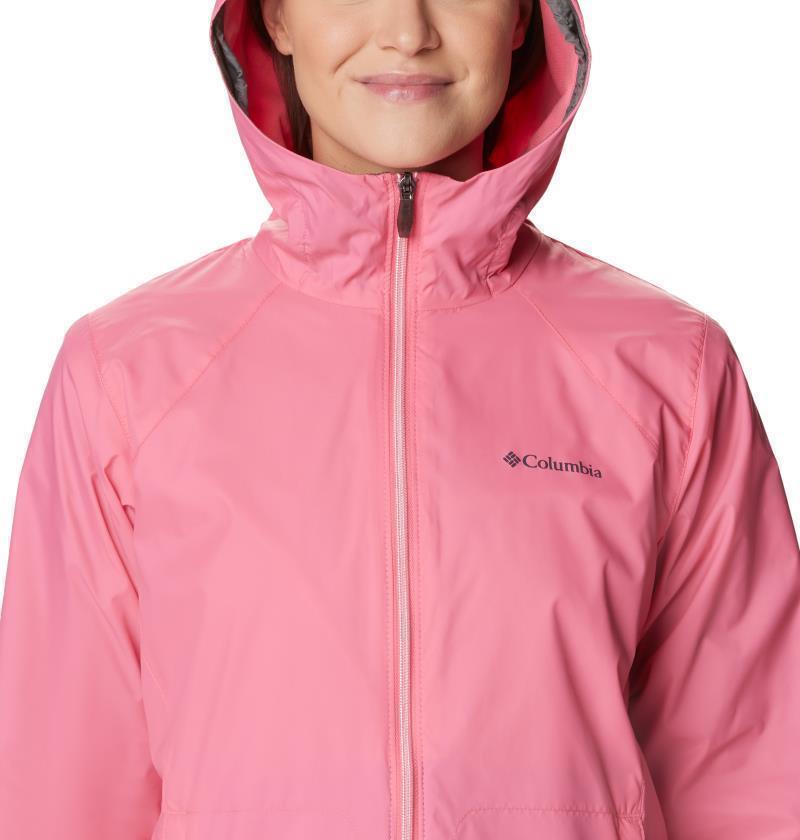 Switchback Lined Long Jacket - Womens - Camellia Rose 6