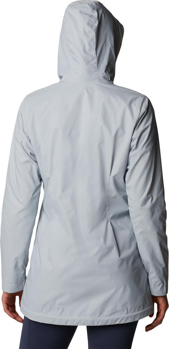 Switchback Lined Long Jacket - Womens - Cirrus Grey 2