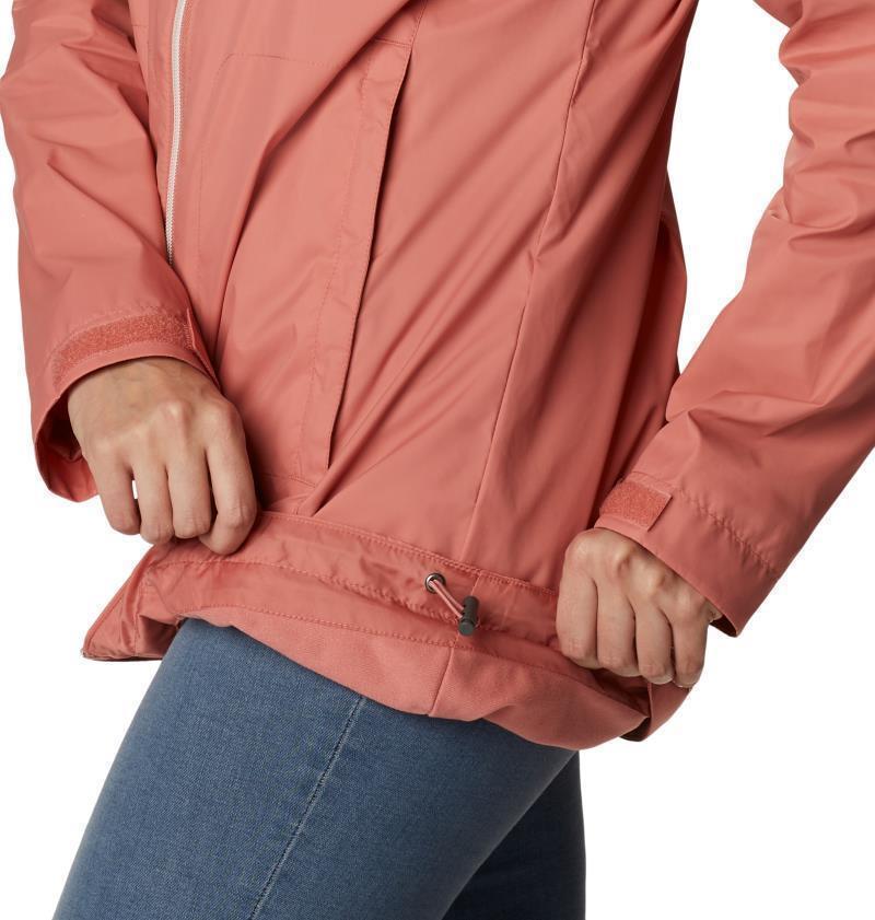 Switchback Lined Long Jacket - Womens - Dark Coral 7