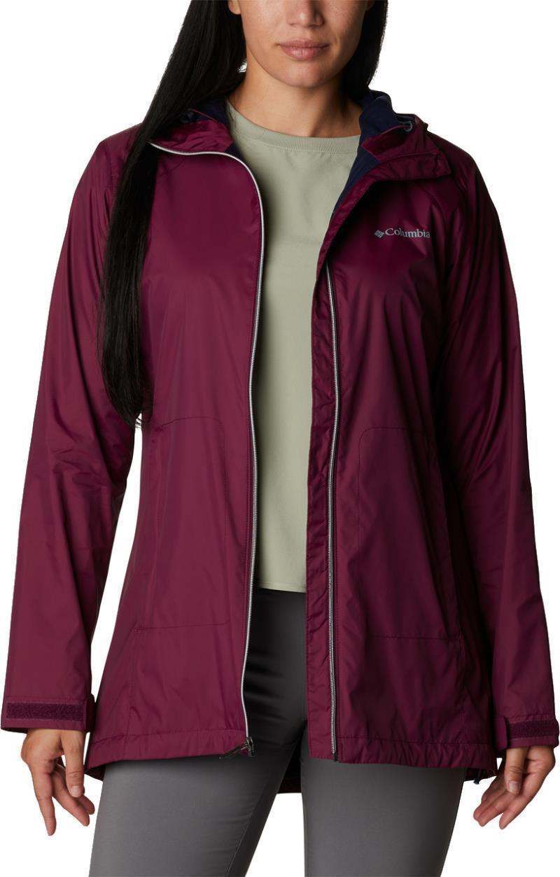 Switchback Lined Long Jacket - Womens - Marionberry 4