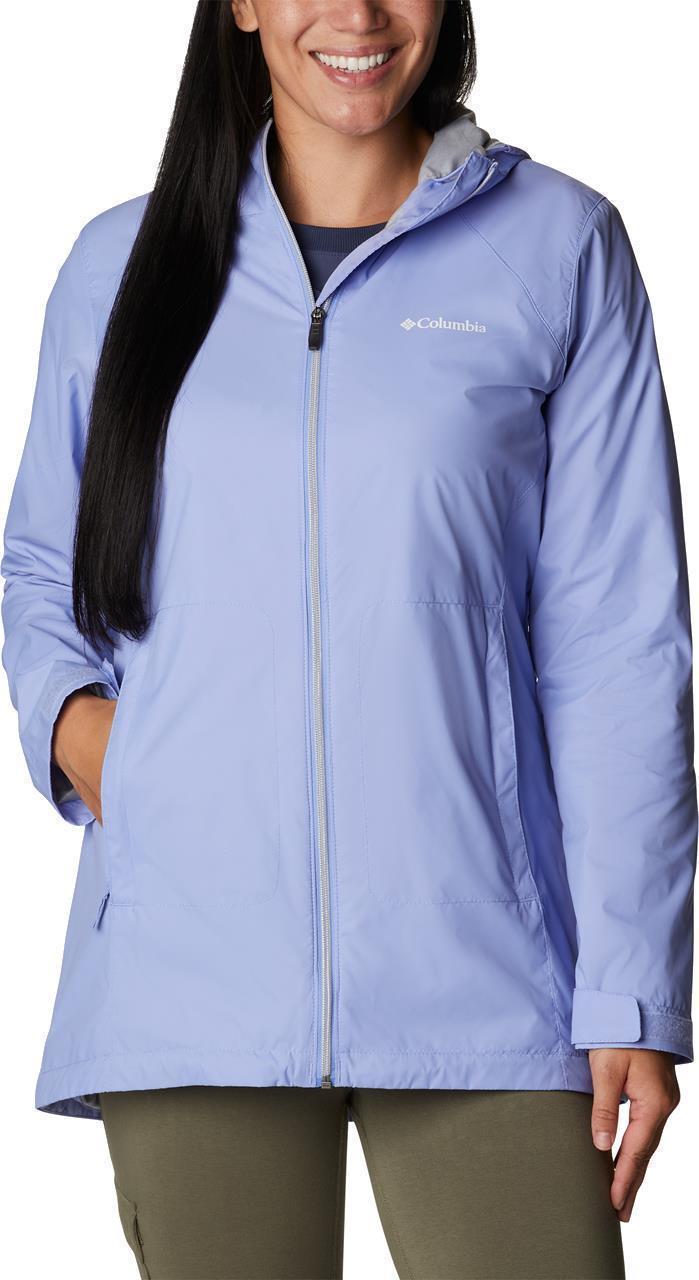 Switchback Lined Long Jacket - Womens - Serenity 1