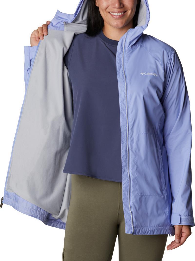 Switchback Lined Long Jacket - Womens - Serenity 4