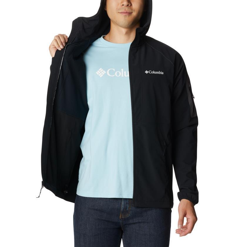 Tall Heights Hooded Softshell - Mens - Black 4