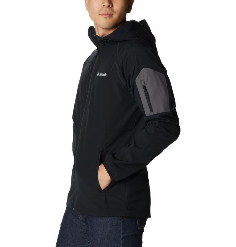 Tall Heights Hooded Softshell - Mens - Black 3