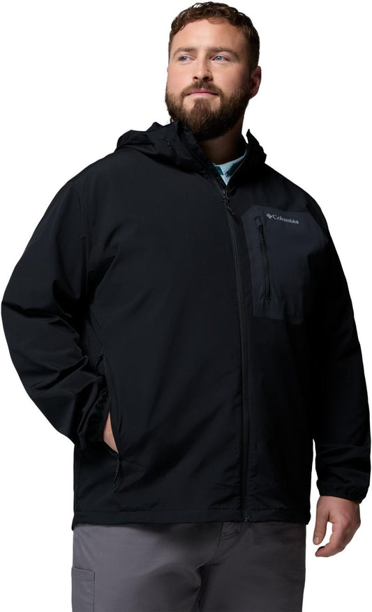 Tall Heights III Hooded Softshell, Extended - Mens - black 1