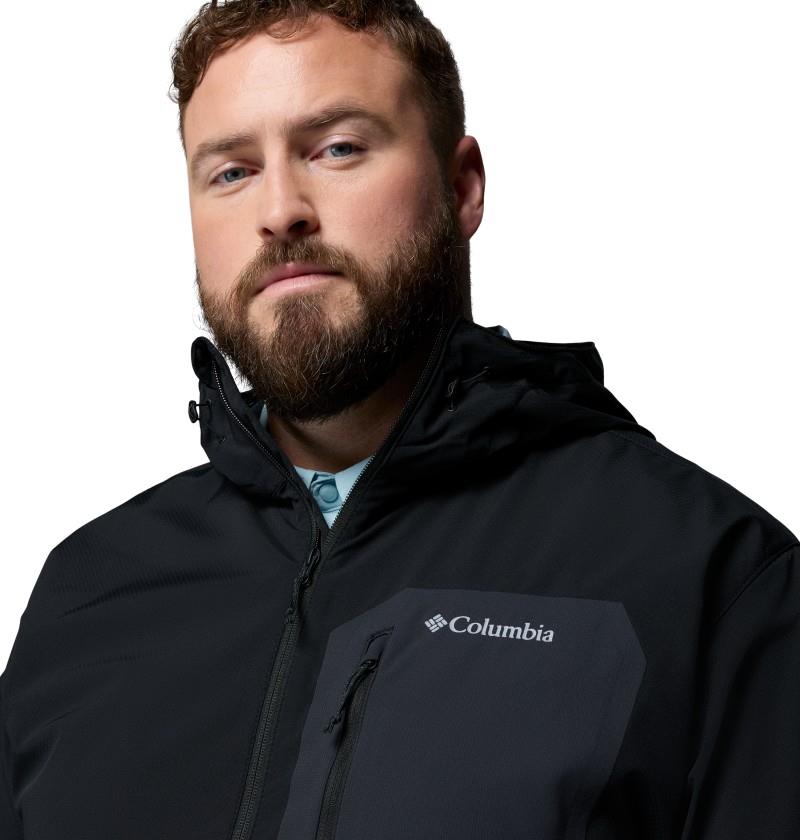 Tall Heights III Hooded Softshell, Extended - Mens - black 1