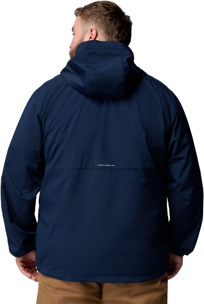 Tall Heights III Hooded Softshell, Extended - Mens - collegiate navy / city grey 1