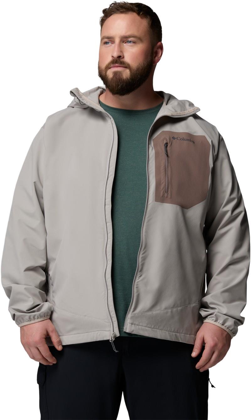 Tall Heights III Hooded Softshell, Extended - Mens - flint grey / iron 1