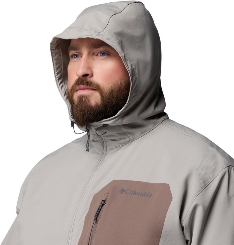 Tall Heights III Hooded Softshell, Extended - Mens - flint grey / iron 1